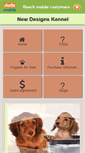 Mobile Screenshot of newdesignskennel.com